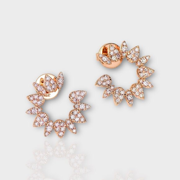 Pink Radiance Earrings - Picture 4 of 5